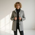 Isabella | Comfortabele Damesjas met Hoge kraag