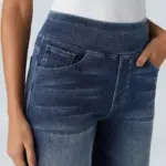 Celeste elastische broek met hoge taille voor dames