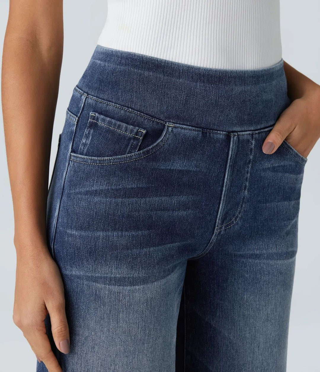 Celeste | Elastische Comfort Fit