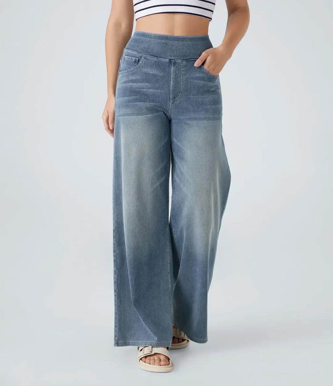 Celeste | Elastische Comfort Fit