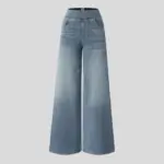 Celeste elastische broek met hoge taille voor dames