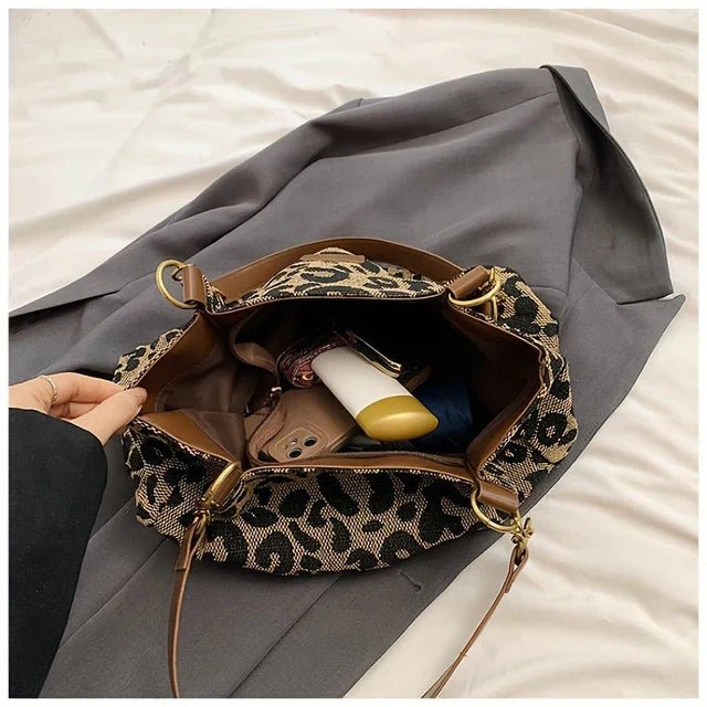 Jada | Statement Luipaard Tas