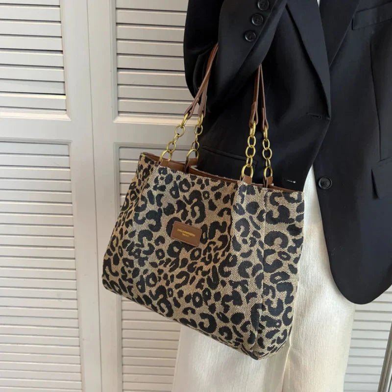 Jada | Statement Luipaard Tas