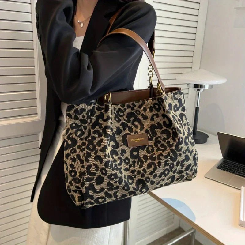 Jada | Statement Luipaard Tas