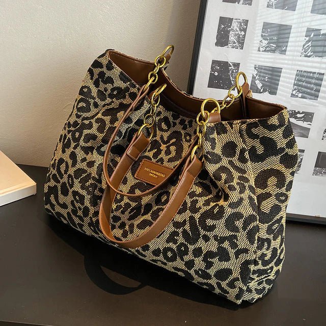 Jada | Statement Luipaard Tas