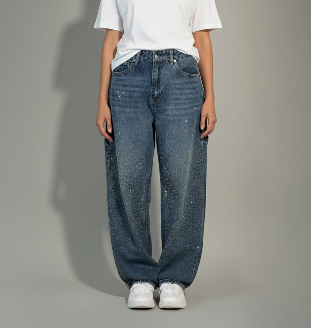 Liv | Baggy Fit Carpenter Jeans