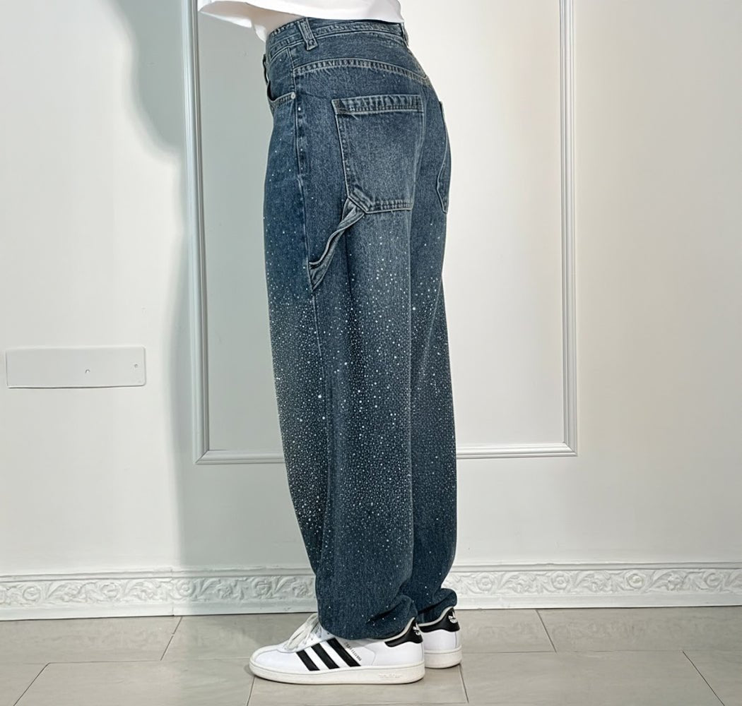 Liv | Baggy Fit Carpenter Jeans