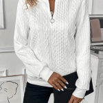 Nora | Dames trui met ritssluiting