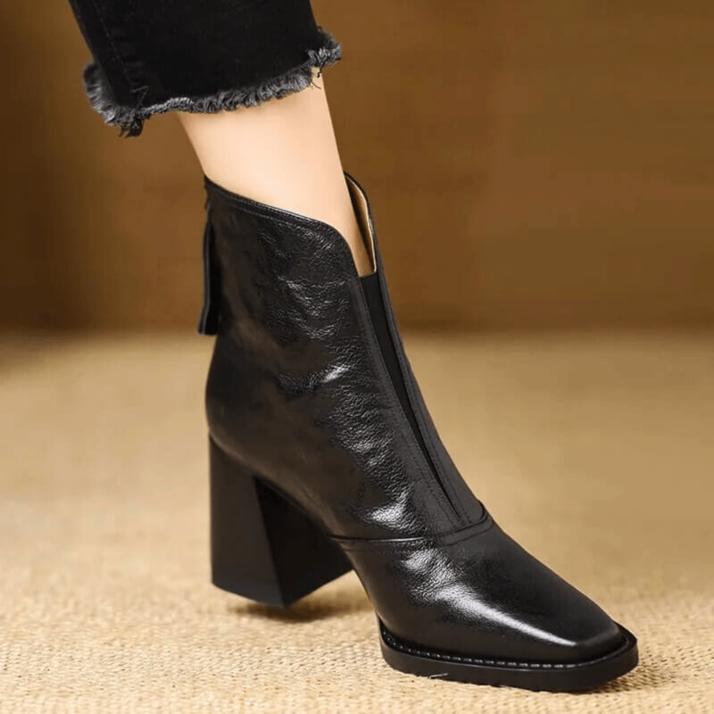 Sienna | Leren Enkellaars