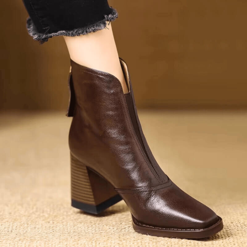 Sienna | Leren Enkellaars