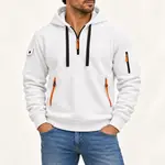 Vince hoodie voor heren in wit