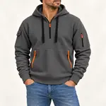 Vince hoodie voor heren in donkergrijs