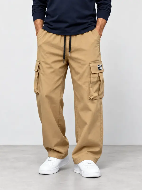 Cargobroek met Elastische Tailleband